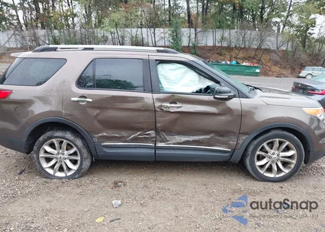 2015 Ford Explorer Xlt из США, поврежденный, VIN 1FM5K8D89FGB23354